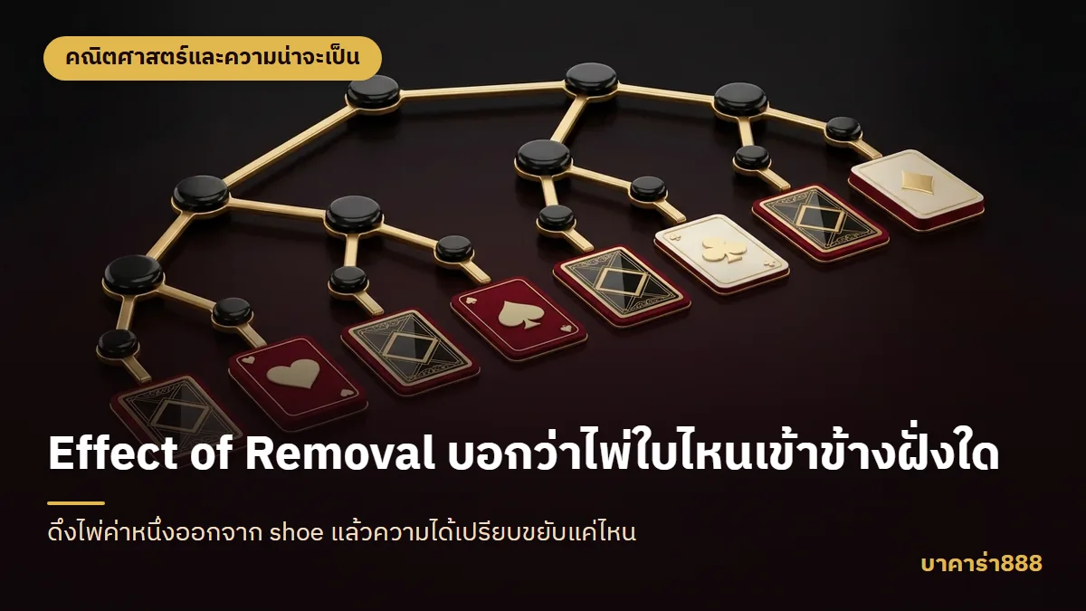 ภาพประกอบบทความ Effect of Removal บอกว่าไพ่ใบไหนเข้าข้างฝั่งใด